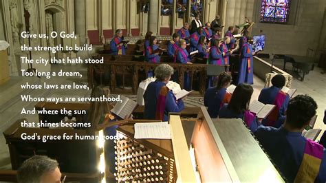 Hymn 453 O Holy City Seen Of John Performed By The Riverside Choir