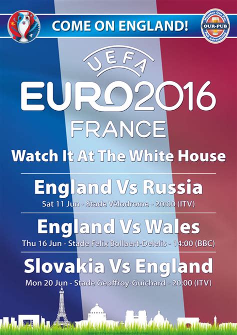 England euro 2020 fixtures, group, venues and route to the final. The Euro 2016 Ad-Pack - Advertise Your Pub Our-Pub.co.uk