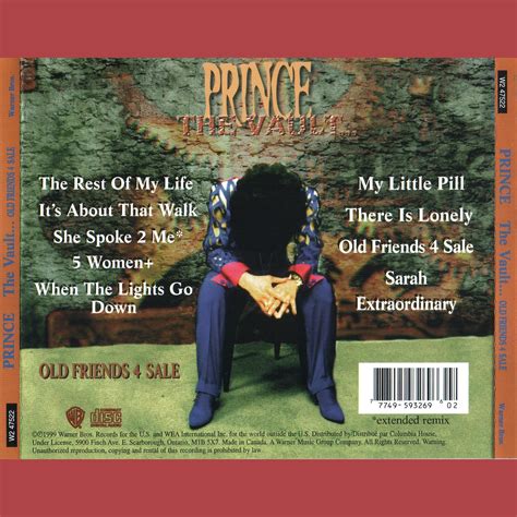 prince s the vault old friends 4 sale reviewed rock nyc