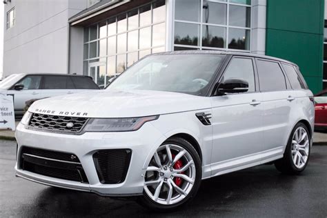 Our comprehensive coverage delivers all you need to know to make an informed car buying decision. New 2020 Land Rover Range Rover Sport SVR Sport Utility in ...
