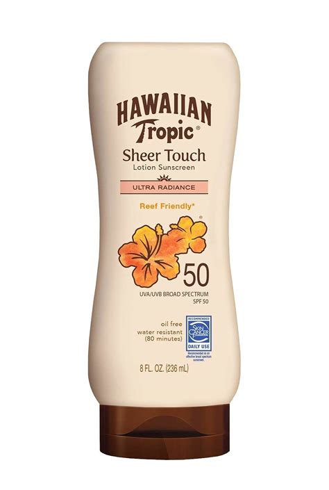 Amazon Hawaiian Tropic Sheer Touch Sunscreen Spf Plus Oz