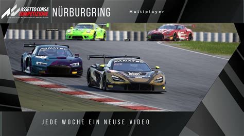 Assetto Corsa Competizione Multiplayer Nürburgring YouTube
