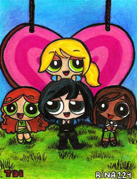 Ppg Total Drama Girls By Rina224 On Deviantart