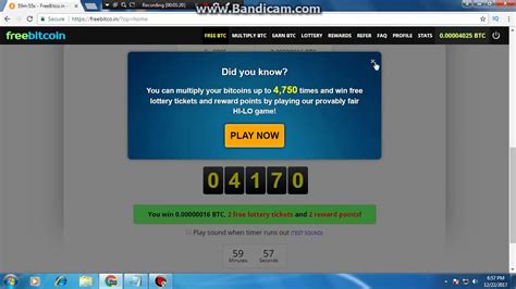 Underneath the hood, bitcoin mining is a bit like playing the lottery. How to Mine Bitcoin on pc How to Earn BTC Online free ...
