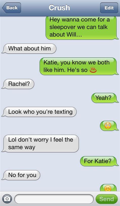 Make sure you keep your jokes. Cute crush texts | Funny text conversations, Funny texts ...