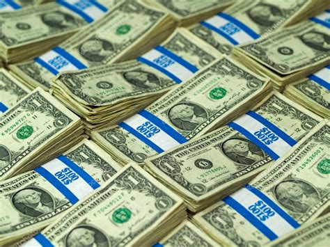 Bundles Of Us One Dollar Bills — Stock Photo © Frankljunior 2988107