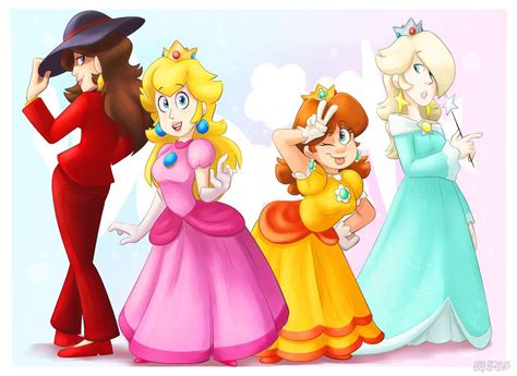 Mario Princesses Bilscreen