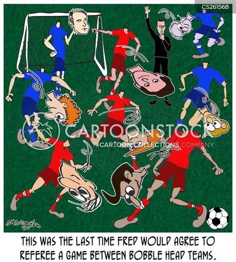 Soccer Referee Cartoons And Comics Funny Pictures From Cartoonstock