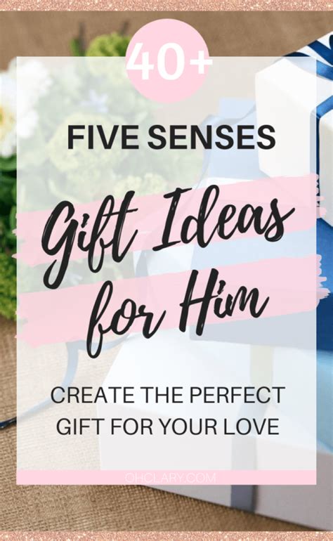 25 unique five senses gifts your boyfriend or husband will love. 5 Senses Gifts For Him That He Will Actually Find Useful ...