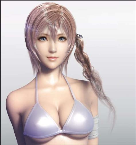 Serah Farron Final Fantasy Character 3d Model Object Files Free