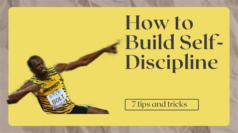 How To Build Self Discipline 7 Tips To Build Self Discipline Self