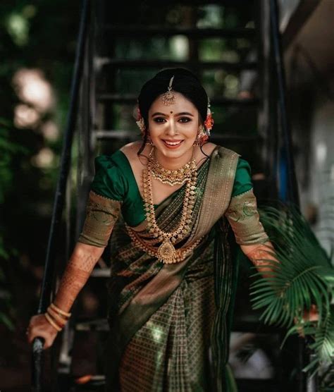 Top 11 Adorable Green Bridal Saree Ideas To Watch Out For