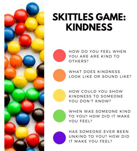 skittles get to know you game printable