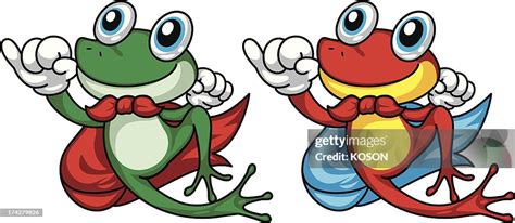 Frog Jump Cartoon High Res Vector Graphic Getty Images
