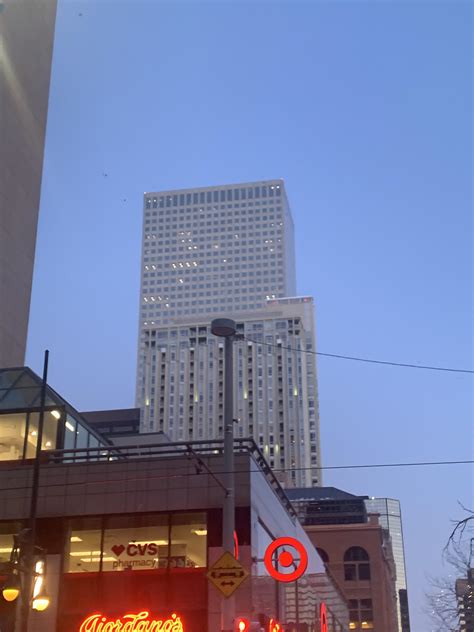 Out In Denver On A Choir Trip And Took A Picture Of Republic Plaza Rdenver