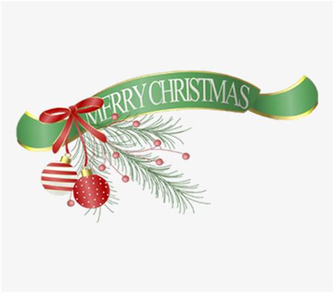 Download High Quality Clipart Christmas Banner Transparent Png Images