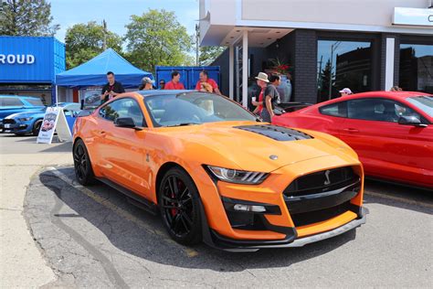 2020 Mustang Shelby Gt500 At Woodward In Twister Orange