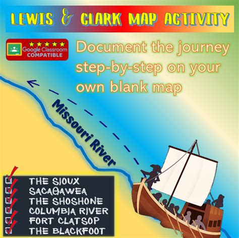 Lewis And Clark Map Activity Highly Visual And Engaging Follow Along 25