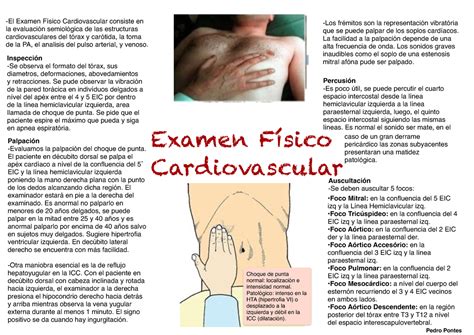 3 Examen Físico Cardiovascular Examen Físico Cardiovascular El
