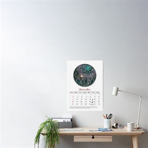 December 2022 Calendar Moon Phase Calendar 2022 Constellation