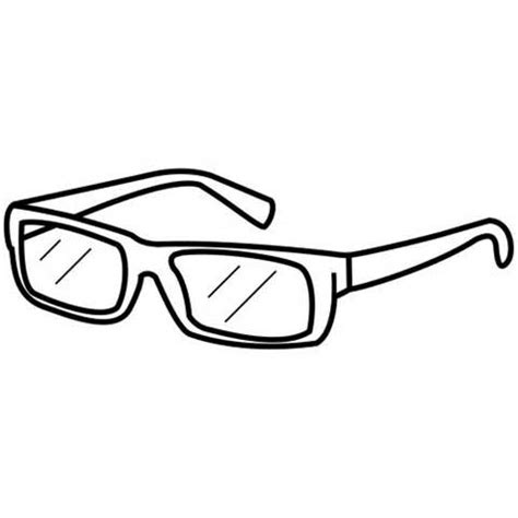 Glasses Coloring Sheets Coloring Pages
