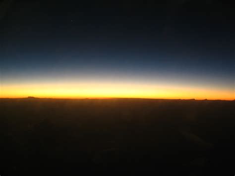 Filepost Sunset Horizon From Aircraft Wikimedia Commons