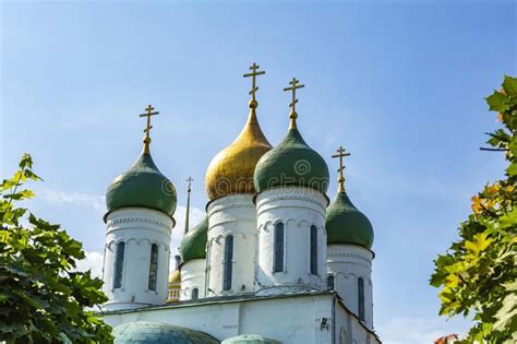 Beautiful White Assumption Cathedral In Kolomna Russia Editorial Photo