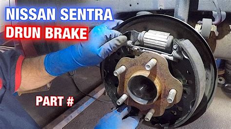 How To Replace Drum Brake On Nissan Sentra 2014 And Other Youtube