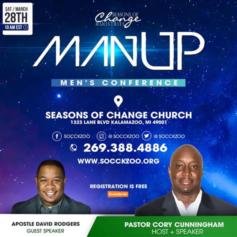 Man Up Mens Conference 28 Mar 2020