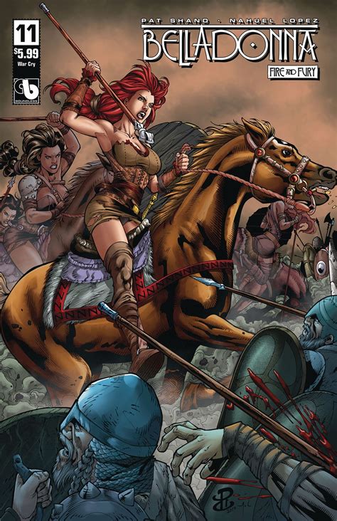 Belladonna Fire And Fury 11 War Cry Cover Fresh Comics