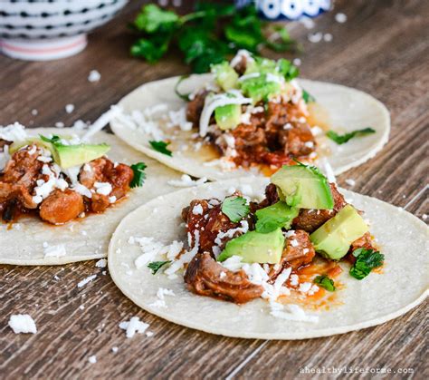 Pulled Pork Tacos A Healthy Life For Me