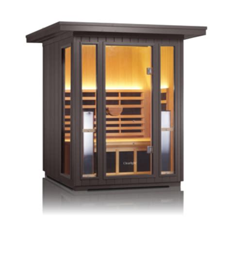 Clearlight Sanctuary Outdoor 2 2 Person Infrared Sauna Clearlight