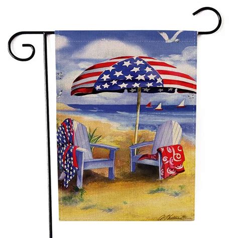 Happy Independence Day Garden Flag Indoor Outdoor Home Decor Printing Flag In Flags Banners
