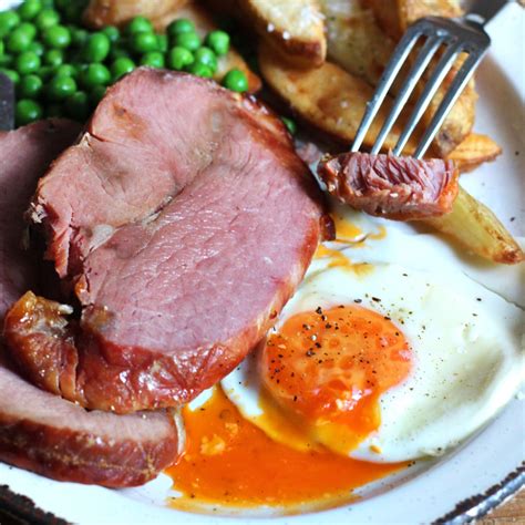 ultimate ham egg and chips gammon recipe the jolly hog