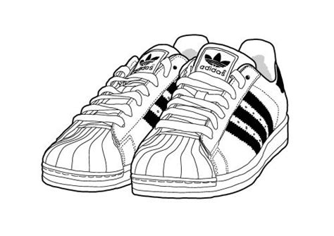 Adidas Superstar Illustration By Yula Cómo Dibujar Zapatos Dibujos