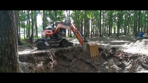 Sugarcane Loader Jg Z Working As Wheeled Excavators For Digging Demo Youtube