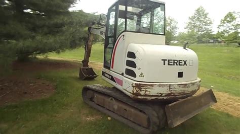Terex Hr18 Mini Excavator Walk Around Youtube