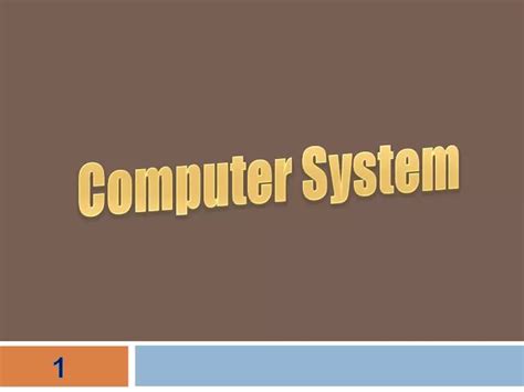 Ppt Computer System Powerpoint Presentation Free Download Id6873887