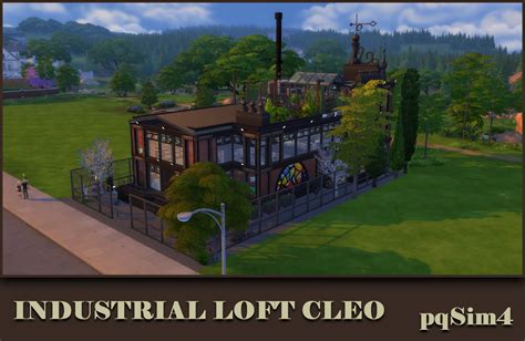 The Sims 3 Cc Urban Industrial 30x20 Lot Horclever