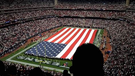 Chiefs Vs Texans 913 National Anthem Youtube