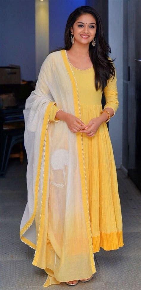 Keerthi Suresh Dress Indian Style Indian Fashion Dresses Indian