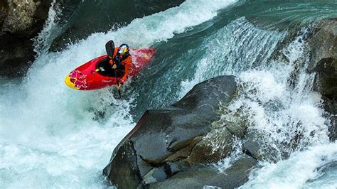 Chute De 35 Mètres En Kayak Cascade Keyhole Falls