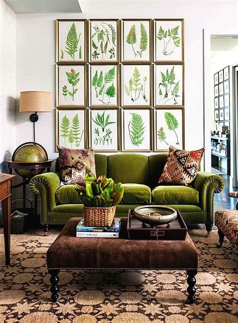 2030 Olive Green Living Room