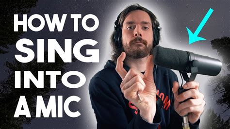 How To Properly Sing Into A Microphone Live And Studio Youtube
