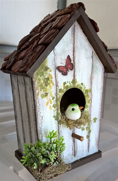 Birdhouses Decorative Bird Houses Bird Houses Painted Bird Houses