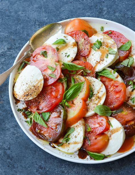 Caprese Salad With Balsamic Glaze Once Upon A Chef
