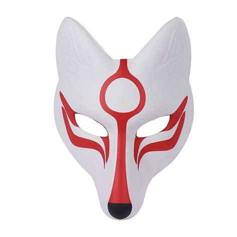 Masque Okami Eternal Japon En 2020 Masque Kitsune Masque Japonais