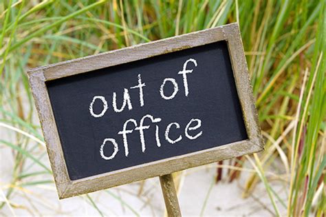 Simple Out Of Office Message