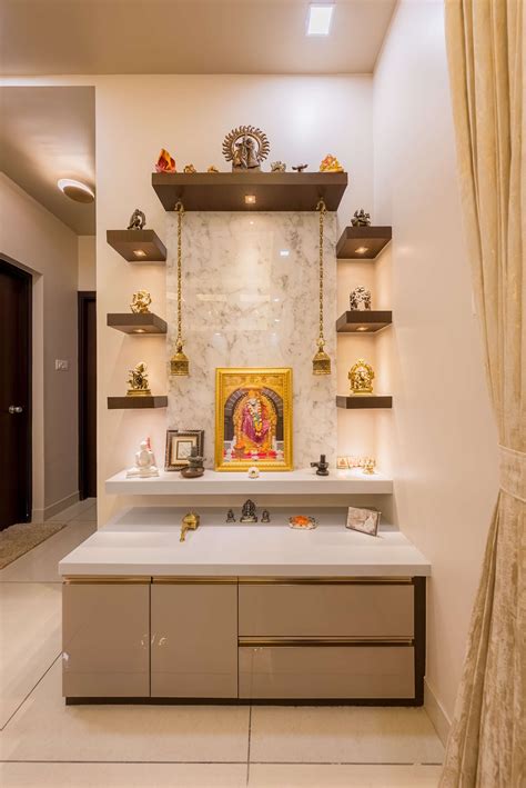 Bring The Charm Of Elegant Mandir Designs To Your Home Interiors The