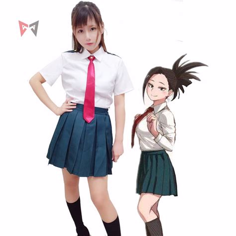 Mmgg New My Hero Academia Cosplay Costume School Girl Outfit Custom